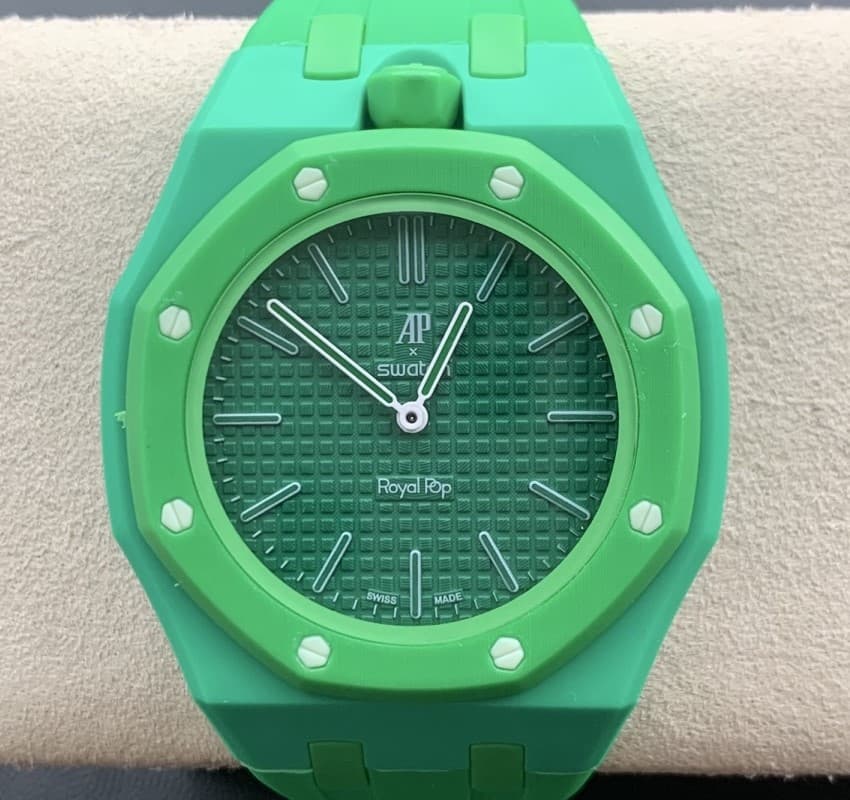 Audemars Piguet x Swatch Green Eight - 1:1 Best Edition Replica Watches