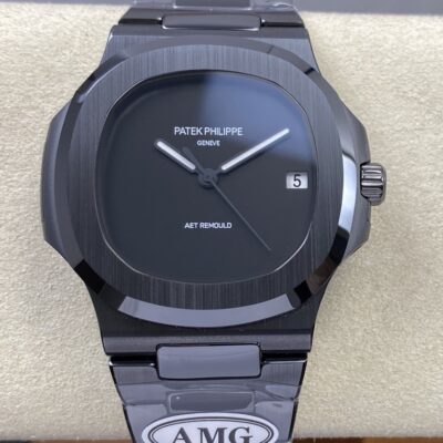 AMG Factory V2 Patek Philippe Nautilus 5711 Black Ceramic 1:1 Best Edition Replica Watch